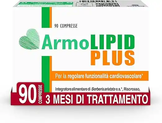 Integratore Armolipid Plus compresse Rottapharm per colesterolo e cuore